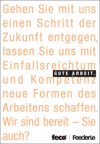 Kompetenzbroschüre zum „Büro der Zukunft“ von feco-Feederle