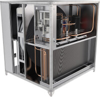 Lüftungsgeräte von Systemair auch mit integriertem Wärmepumenmodul