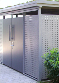 Einhausungen auf Maß: vom Gartenhaus bis zur Wertstoffsammelstelle