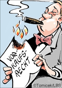 Vorkaufsrecht achten!