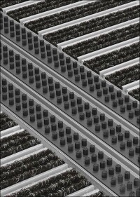 Eingangsmatten mit visuellen und taktilen Leitsystemen