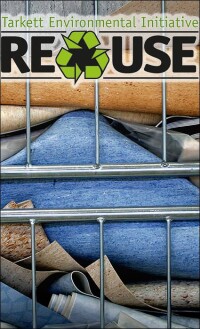 ReUSE: Tarketts Recyclinginitiative für PVC-Bodenbelags-Abfälle