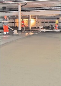 Neue zementöse Industriebodenmörtel von Sika für leicht- bzw. hochbelastete Flächen