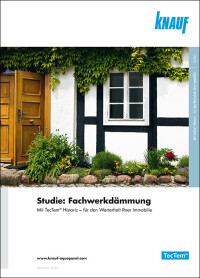 Nachschlagewerk zur Fachwerkdämmung von Knauf Aquapanel