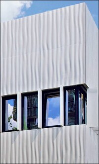 Stahl-Innovationspreis 2015 für Kindertagesstätte mit hydromechanisch geformter 3D-Fassade