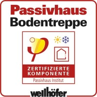Erste zertifizierte Passivhaus-Bodentreppe im Gesamtsystem „Decke und Bodentreppe“