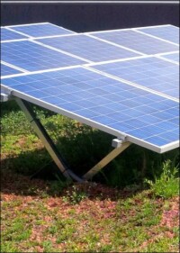 Neue 15° PV-Aufständerung von Optigrün erlaubt engere Modulreihung