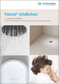 Neue Schallschutzbroschüre von Poresta zur DIN 4109 / VDI 4100