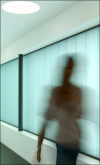 Wenn sich ein Architekt sein eigenes Wohnhaus mit transluzenter Wärmedämmung baut