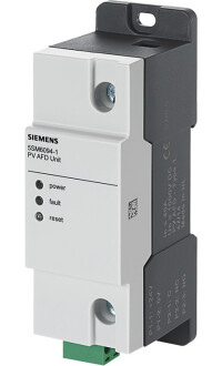 Neuer Brandschutzschalter von Siemens gegen Schwelbrände bei PV-Anlagen