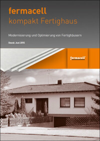 Broschüre von Fermacell: Modernisierung von älteren Fertighäusern