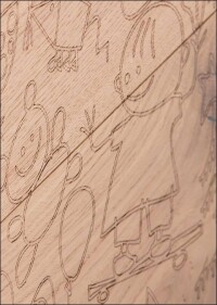 Aufmerksamkeitsstarke Holzböden dank Gravur