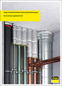 Geprüfte Brandschutz-Installationen im Null-Abstand mit Viega-Rohrleitungssystemen