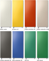 Designheizkörper von Runtal in Le Corbusier-Farben