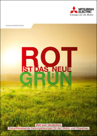 Broschüre zu Wärmepumpen im Wohn- und Objektbau mit hohem Wärmebedarf