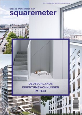 „Squaremeter“, ein neues Immobilien-Test-Magazin ab März am Kiosk