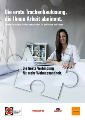 Wohngesundheit: Protektor, Rockwool, URSA und Fermacell machen gemeinsame Sache