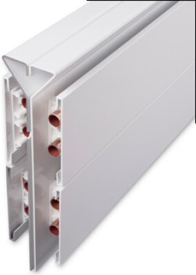 Sockelheizleisten zur Erzeugung von komfortabler Strahlungswärme in Altbauten