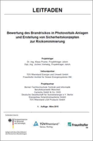 Leitfaden zu Brandrisiken bei Photovoltaik-Anlagen