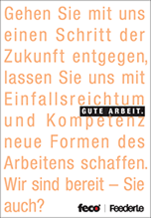 Kompetenzbroschüre zum „Büro der Zukunft“ von feco-Feederle