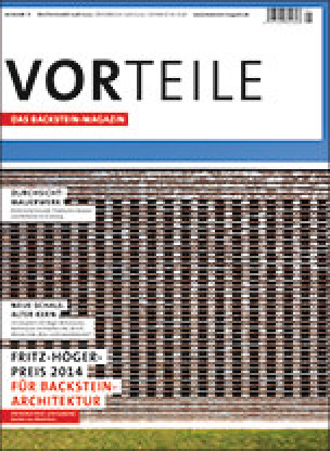 Büro- und Gewerbebauten im Backstein-Magazin „VORteile 02/15“