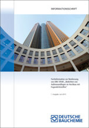 Fachinformation zur Neufassung von DIN 18540 „Abdichten von Außenwandfugen im Hochbau mit Fugendichtstoffen“