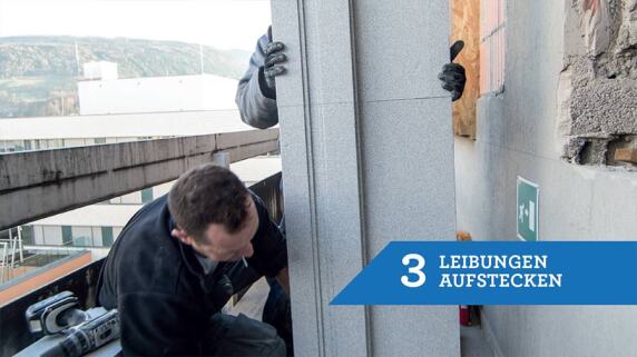  3/18 - Einbau eines Fensters mit TRAV®frame in 18 Schritten