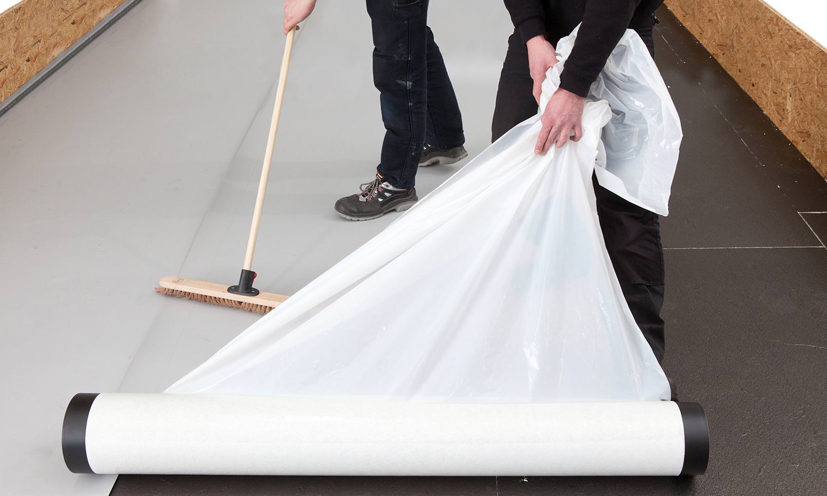 FPO-Dachbahnen von Bauder jetzt auch kaltselbstklebend