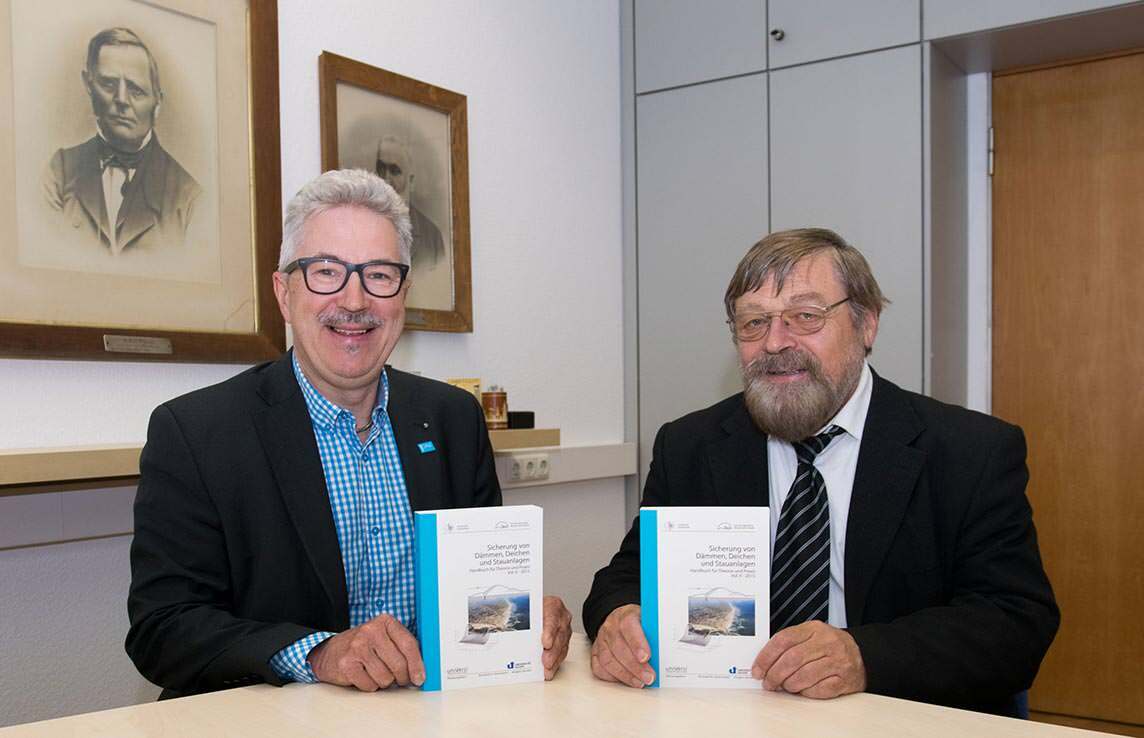 Prof. Dr. Jürgen Jensen und Prof. Dr. Richard Herrmann