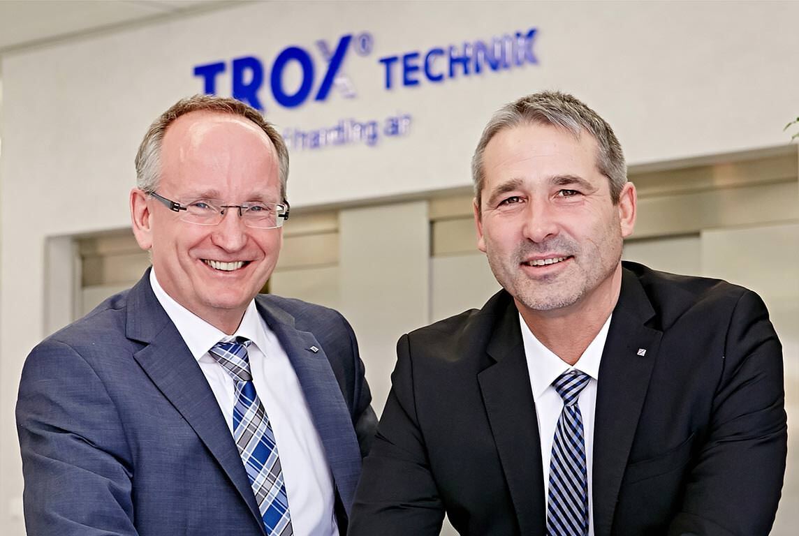 Thomas Mosbacher (Finanzen / Personal) und Udo Jung (Vertrieb / Technik / Produktion)