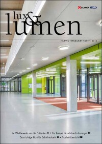 Glamox Luxos Gesamtkatalog „lux & lumen 2016“ erschienen
