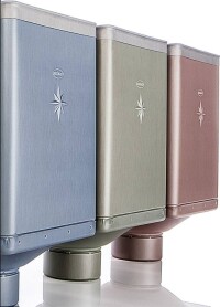 Grömos Design-Wasserfangkasten in neuen - auch farbigen - Oberflächen