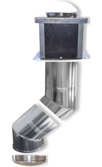 Essertecs Tageslichtrohr heißt Lightube und lässt sich an Rasterdecken anschließen