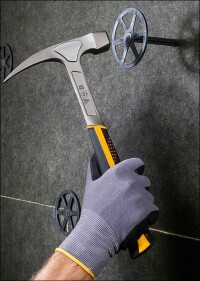 Schwarzer VHF-Dämmstoffhalter zur Schlagmontage neu von Isover