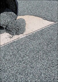 Neues Bindemittel für dekorative Böden innen wie außen