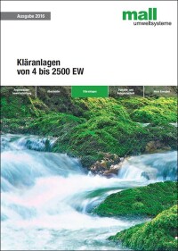 Fünftes Mall-Planerhandbuch befasst sich mit Kläranlagen für 4 bis 2500 EW