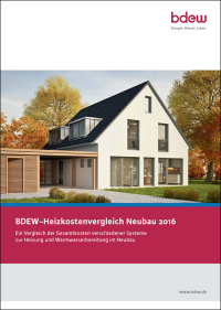BDEW-Heizkostenvergleich Neubau 2016