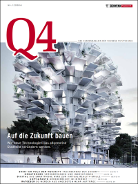 „Die Stadt von übermorgen“ in der neuen Q4-Ausgabe von Schwenk Putztechnik