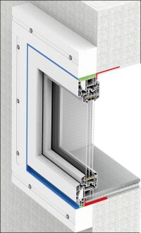 Vorbauzarge von Gretsch-Unitas mit Passivhauszulassung