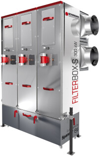 Filterbox-S: Elektrostatischer Feinstaubabscheider für Kessel bis 300 kW