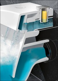 Spülrandlose ViFresh-WCs und der ansehnliche Umgang mit WC-Duftsteinen