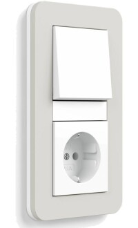 E3: Softe Alternative zu Giras formstrengen Schalterrahmen