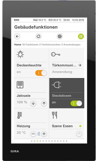 Multitouch-Display „Gira G1“ kann jetzt auch WLAN und 22 Sprachen