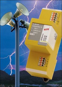 DEHNvario schützt elektroakustische Anlagen vor Blitzstrom und Überspannung