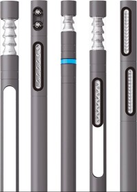 Lif, ein Lichtstelen-Baukasten für diverse Beleuchtungsaufgaben im Außenraum