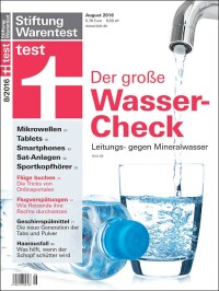 70 versus ½ Cent/Liter: Mineralwasser nicht besser als Leitungswasser