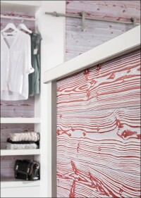 Mixcapp²º: Markante Holzstrukturen im frech-bunten Farbenmix für individuelle Wände