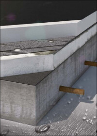 Flachdachsanierung à la Wolfin ohne Entsorgung der alten, eventuell feuchten Dämmschicht