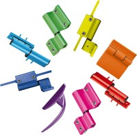 Aufsatzgetriebe und Bandseiten für Aluminiumfenster und -fenstertüren in über 200 Farben