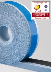 Erstes Passivhauszertifikat für ein Fugendichtband